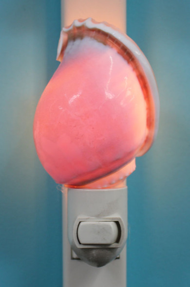Purple Bonnet Shell Night LIght