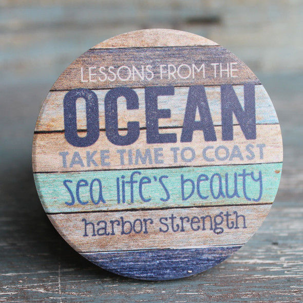 Lessons from the Ocean: Take time to coast, Sea life's beauty, Harbor strength