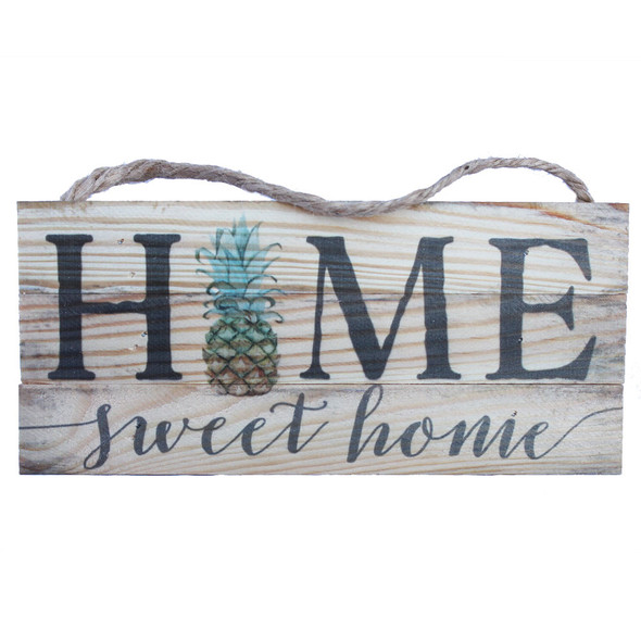 Home Sweet Home Pineapple Rope Sign