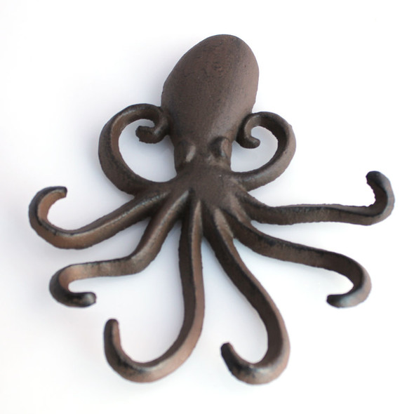Rust Octopus Iron Hook