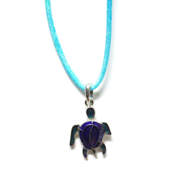 Sea Turtle Mood Necklace