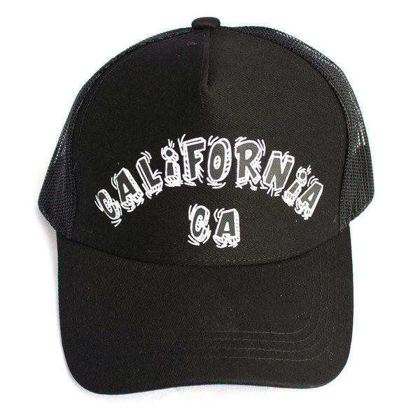 CA Black on Black Hat