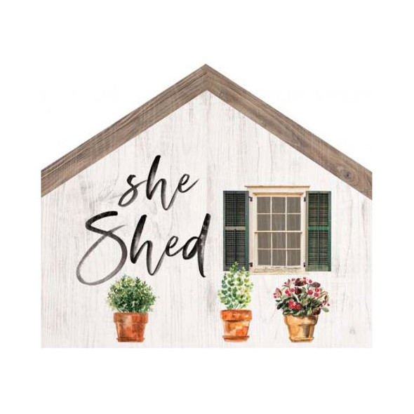She Shed House Sign