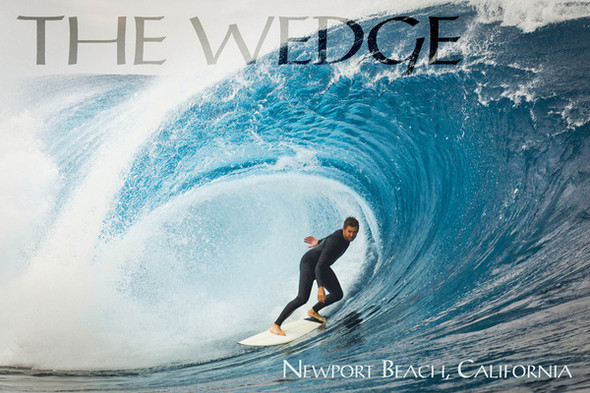 The Wedge Newport Beach Car Coaster