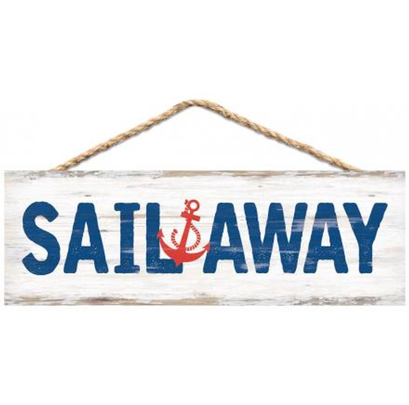 Sail Away Rope Sign