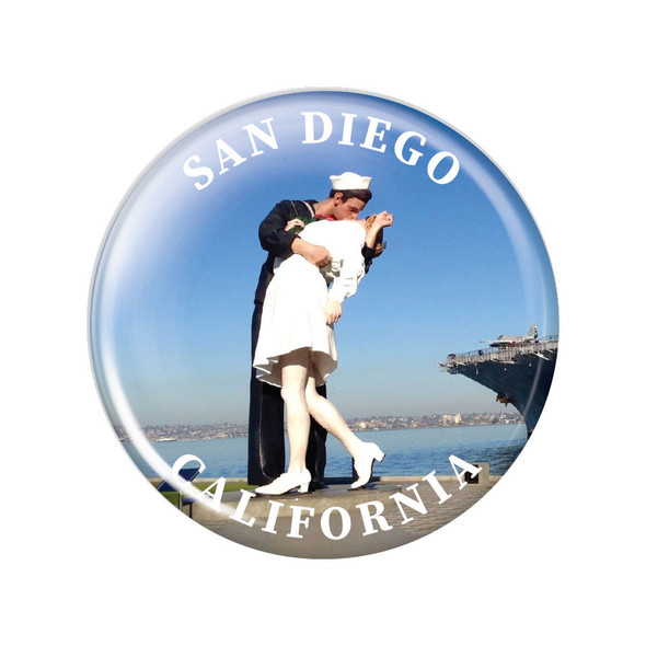 San Diego Kissing Sailor Magnet