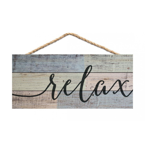 Relax Rope Sign