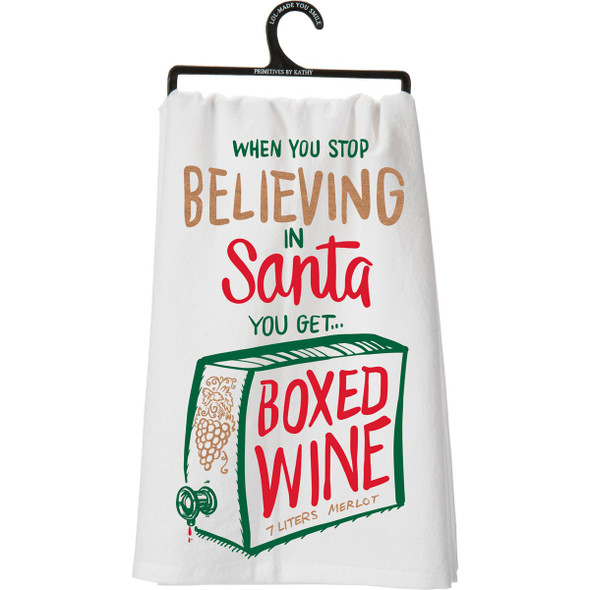 Boxed Wine Towel