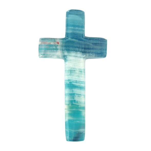 Blue Onyx Cross