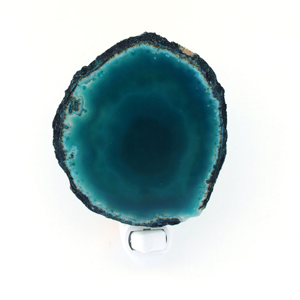 Teal Agate Night Light