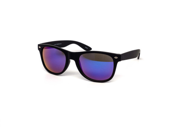 Black Burnt Mirror Sunglasses