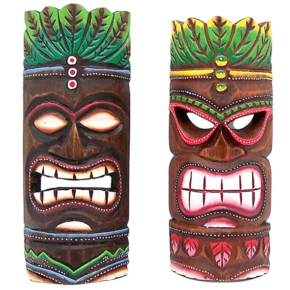 Tiki Mask Set