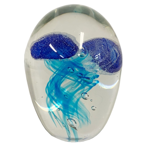 Double Blue Glass Jellyfish