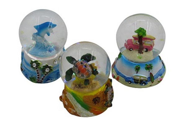 Tropical Snow Globes