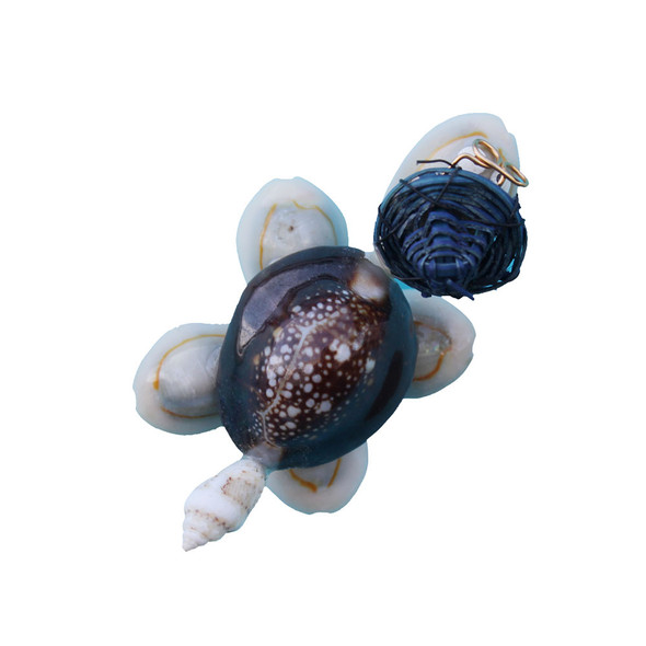 Turtle with Blue Hat Magnet