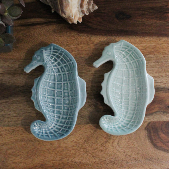 Seahorse Dishes - Set of 2