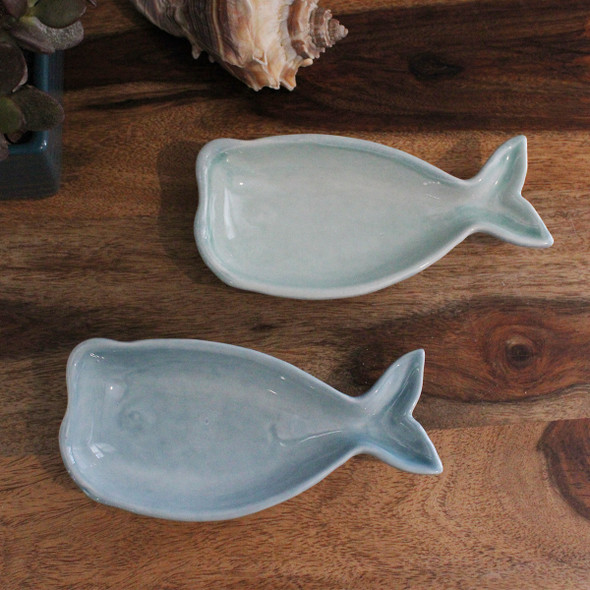 Whale Dishes - Set of 2