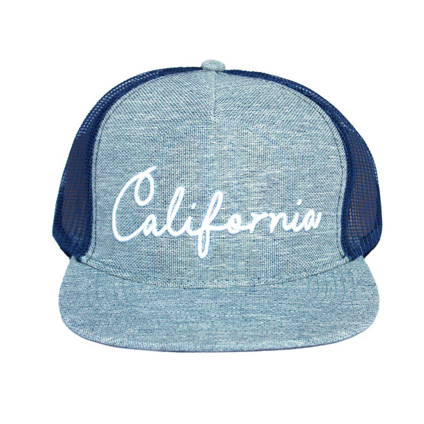 California Script Trucker Hat