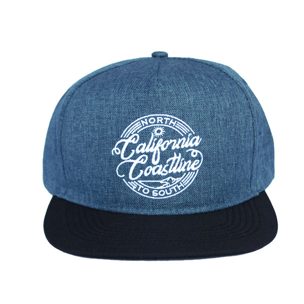 California Coast Blue and Black Hat