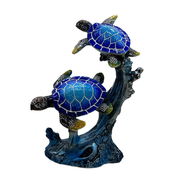 Double Sea Turtle Statue