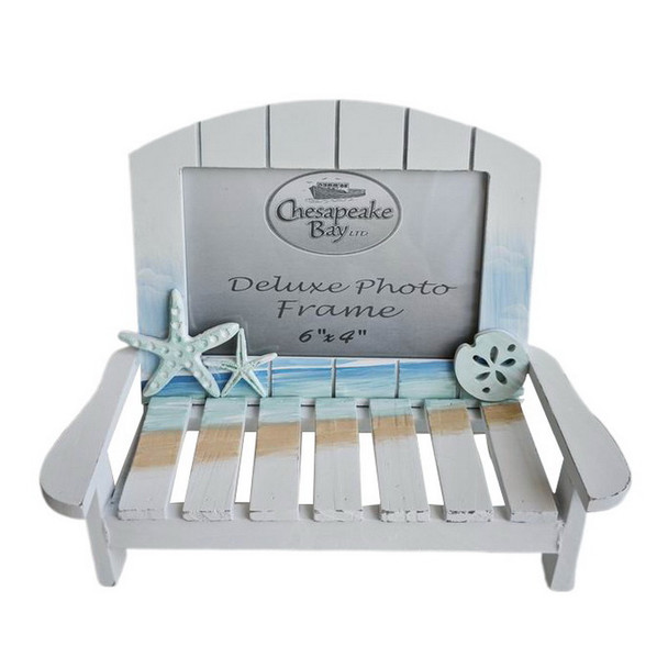 Nautical 4x6 Beach Chair Figurine
