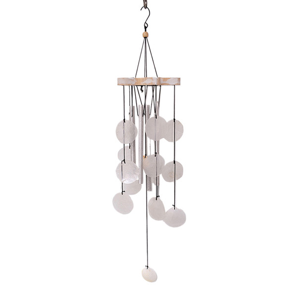 Capiz Shell Metal Tube Chime