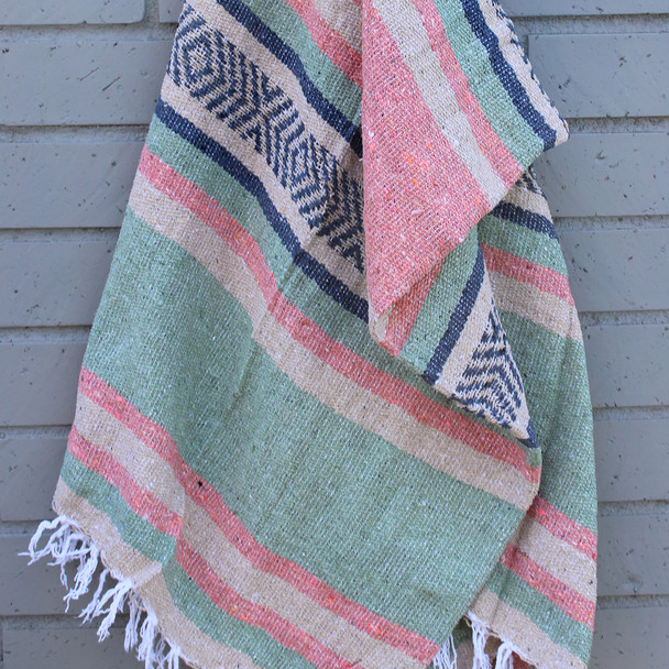 Mint, Salmon Beach Blanket