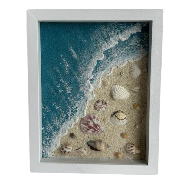 10" Nautical Shadow Box - Vertical