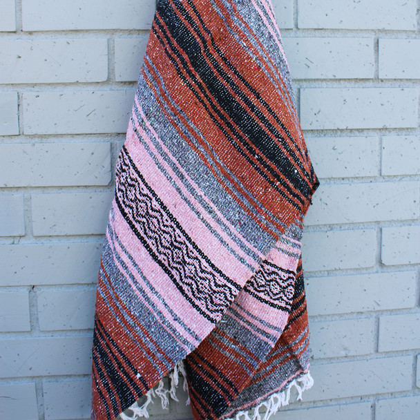Pink & Brown Blanket
