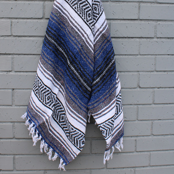 Blue Mexican Blanket