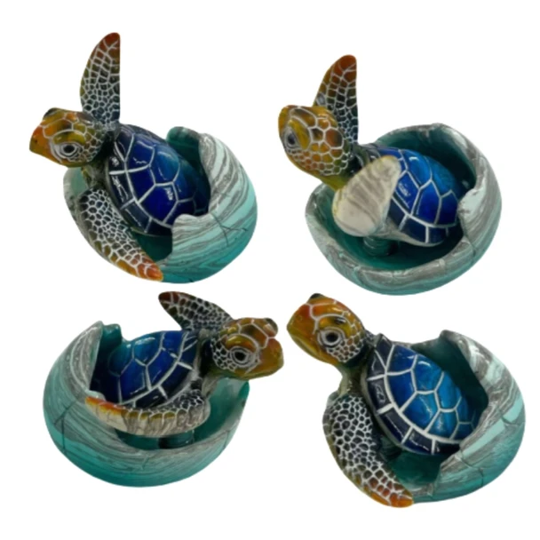 Hatching Blue Sea Turtles