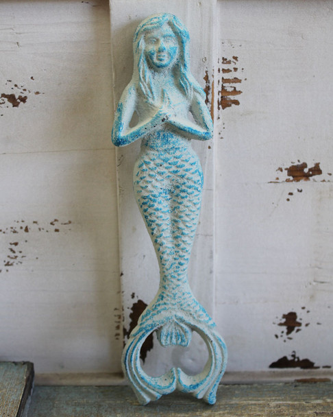 Blue Mermaid Tail Bottle Opener