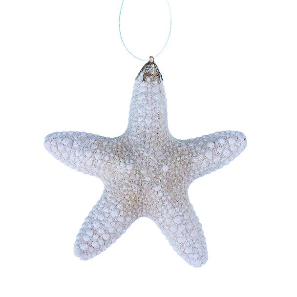 Jungle Starfish Glitter Ornament