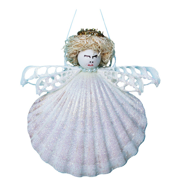 Blonde Halo Shell Angel