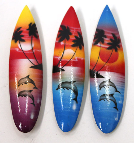 Sunset Surfboard Magnets