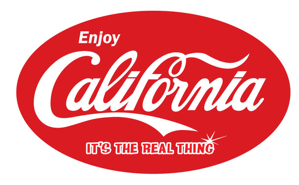 Enjoy California Sticker