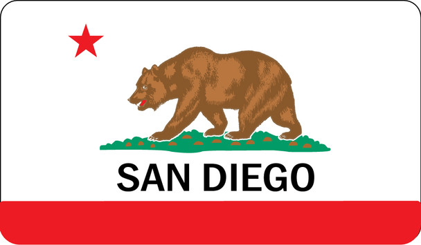 San Diego CA Flag