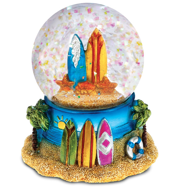 Cool Surfboards Snow Globe