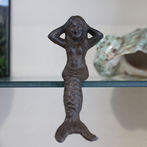 Brown Mermaid Ledge Sitter