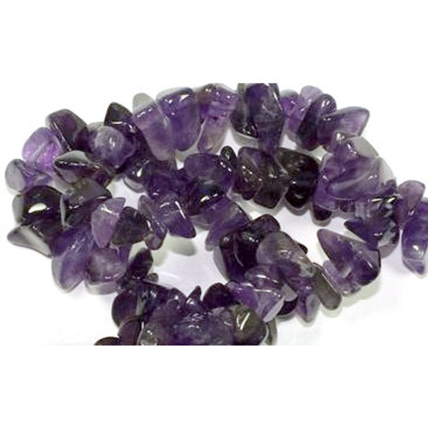 Amethyst Chunky Chip Bracelet