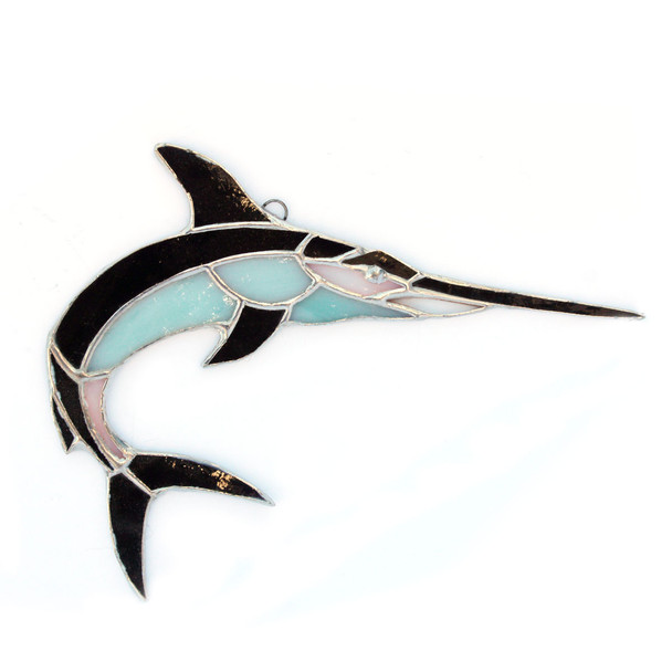 Sailfish Stained Glass