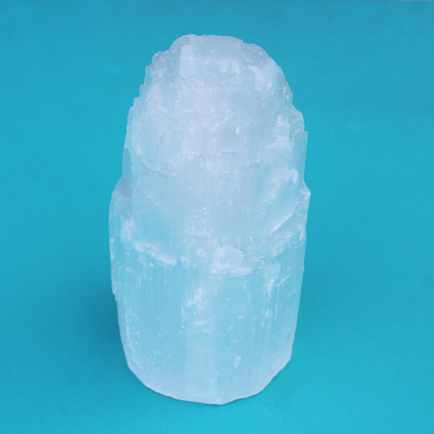 6" Selenite Tower Lamp