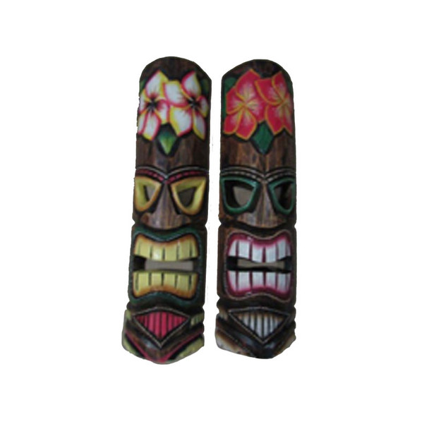 FLoral Tiki Masks