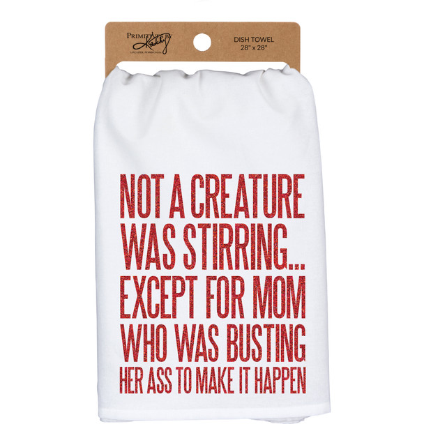 Not a Creature Was Stirring Towel