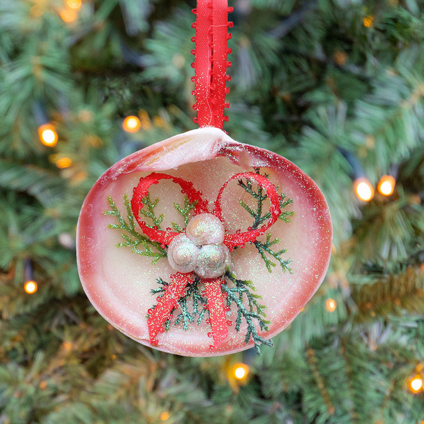 Tegrina Clam Evergreen Ornament