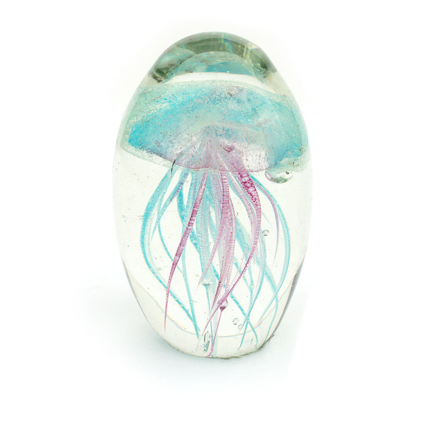 Light Pink and Blue Jellyfish