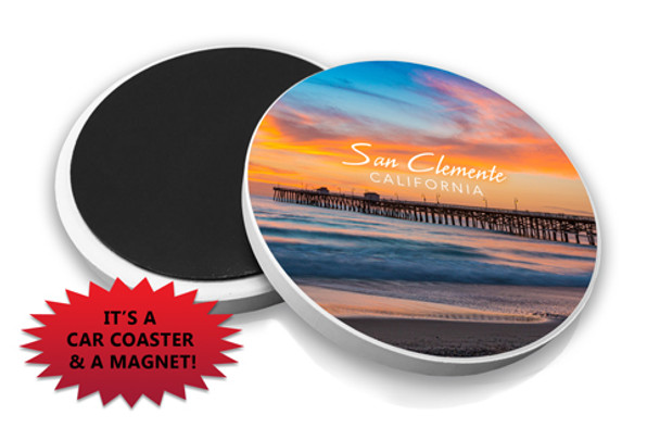 San Clemente Pier Magnet