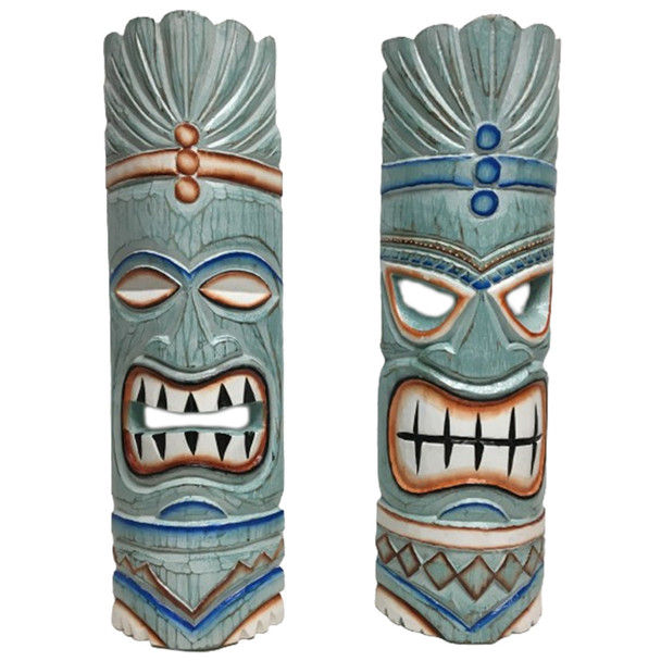 Aqua Tiki Masks