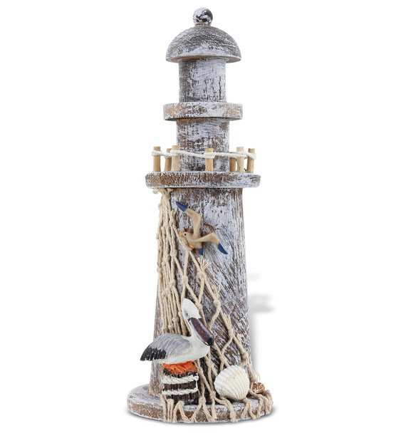 Lighthouse with Pelican