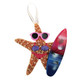 Surer Girl Starfish Christmas Ornament